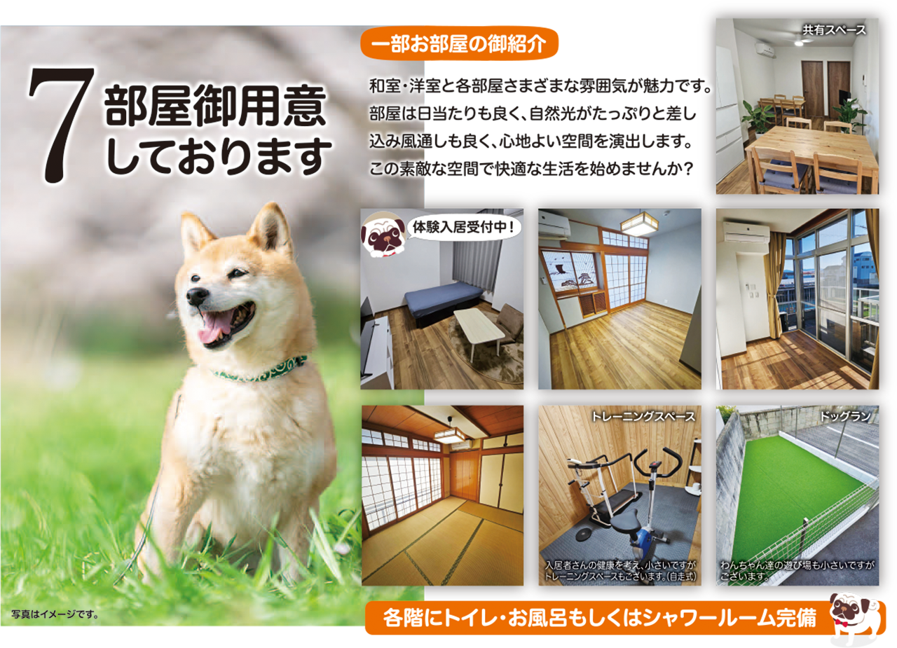 ペット共生型グループホーム